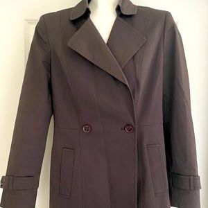 Anne Klein brown trench coat